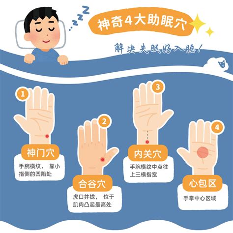 想睡覺按哪裡|失眠如何入睡？7種助眠穴位，帶你睡得香又甜